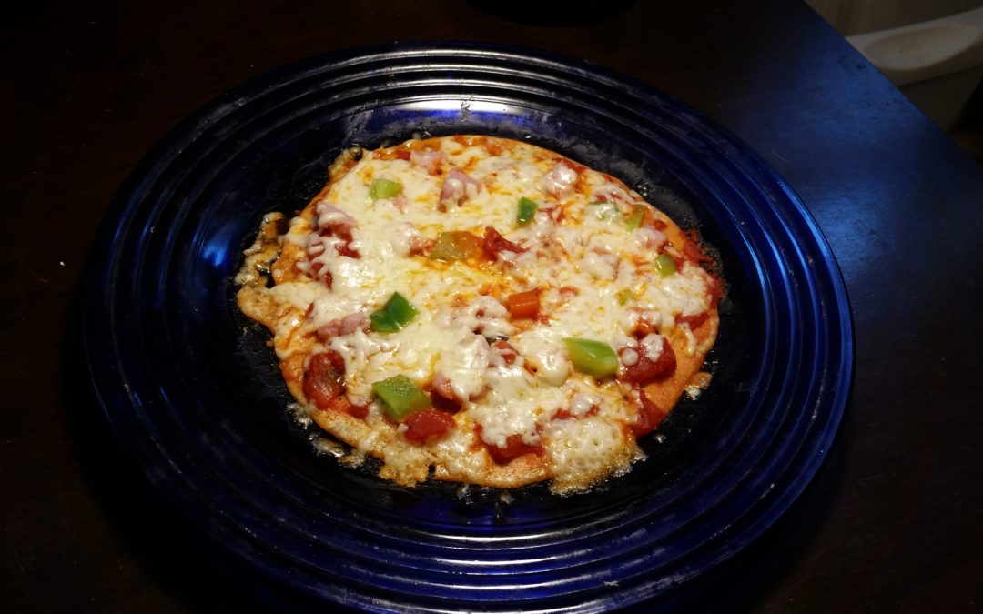 Confidently Keto One-Minute Pizza Crust