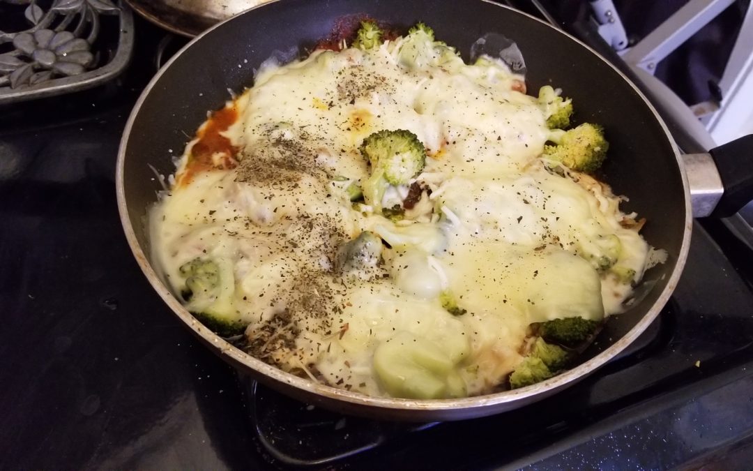 Chicken Marinara with Broccoli